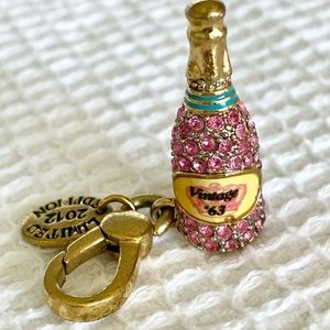Vintage Juicy Couture Champagne Bottle Charm